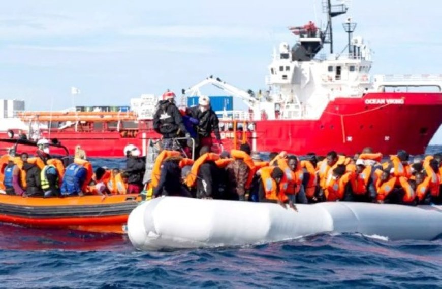 Immigration clandestine en libye : Le navire-ambulance Ocean Viking secourt 196 personnes