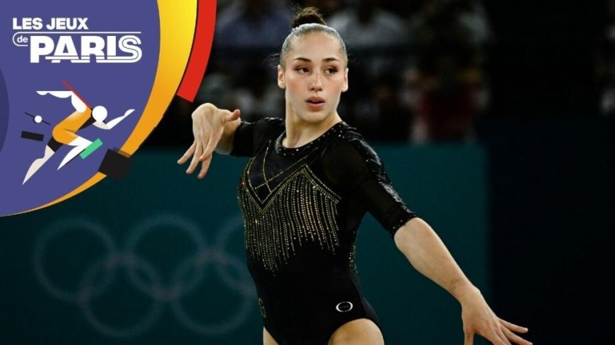 "Je suis fière de moi" : la gymnaste algérienne Kaylia Nemour, toute proche de l'exploit aux JO 2024