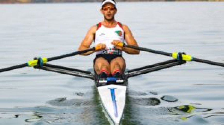 JO-2024 d’aviron : Sid Ali Boudina termine à la 18e place au classement général