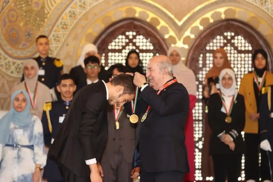 Le président Tebboune honore les meilleurs lauréats au BAC et au BEM