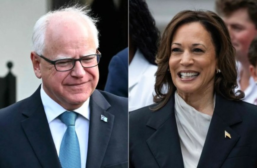 Election présidentielle américaine : Kamala Harris choisit le gouverneur Tim Walz comme colistier