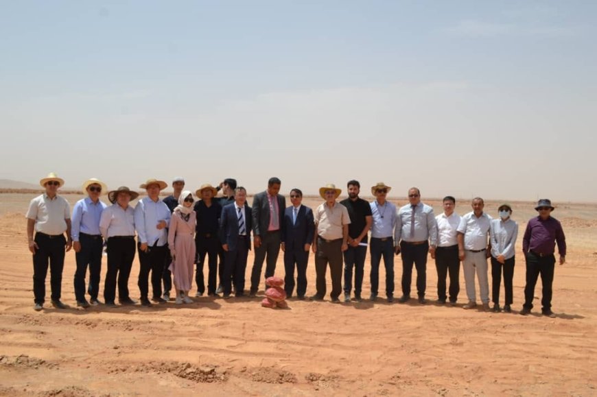 Une délégation algéro-chinoise en visite de travail pour le projet de complexe sidérurgique de Bechar