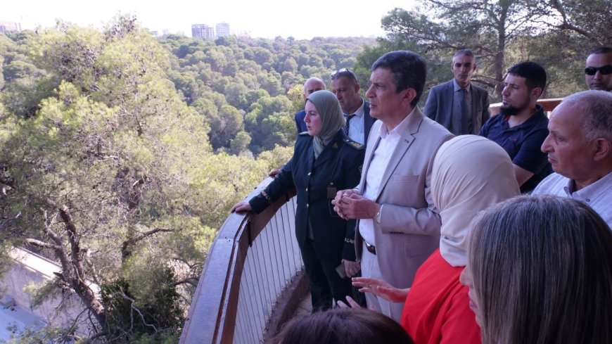 Alger : Le wali inspecte les travaux de réaménagement du parc zoologique et de loisirs de Ben Aknoun