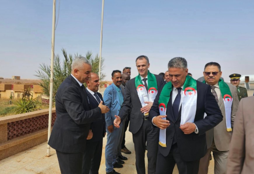 Pose de la première pierre pour la réalisation d’un complexe sportif à Béchar