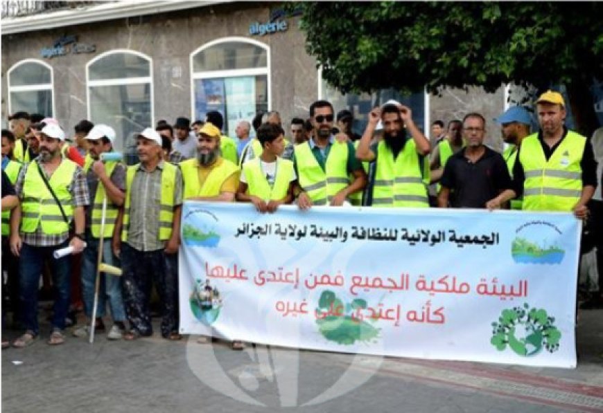 Alger : large campagne de nettoiement au niveau des quartiers de la capitale