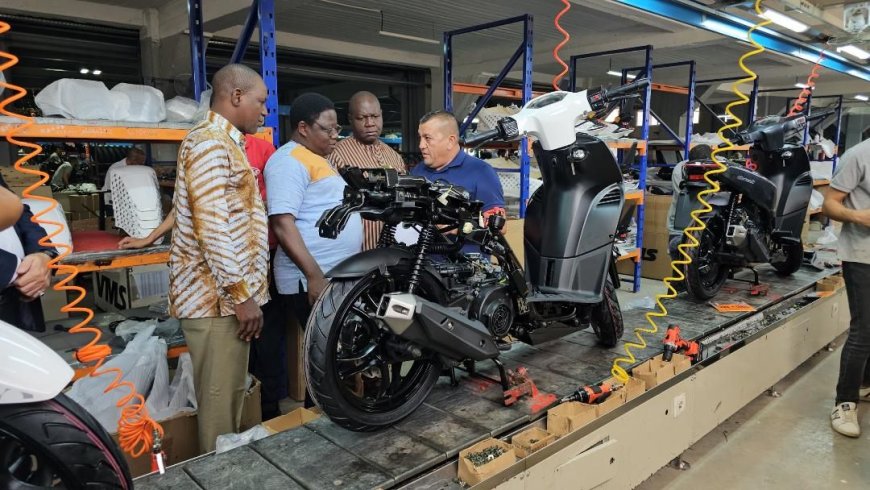 Motocycles : VMS Industrie exportera des motos au Burkina-Faso