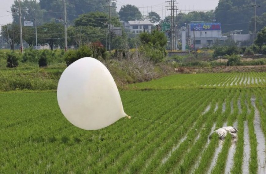 Péninsule coréenne : Pyongyang  envoie de nouveaux ballons de déchets vers le Sud