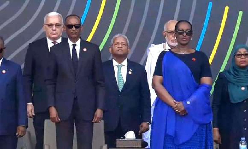 Boughali prend part à la cérémonie d’investiture du président rwandais