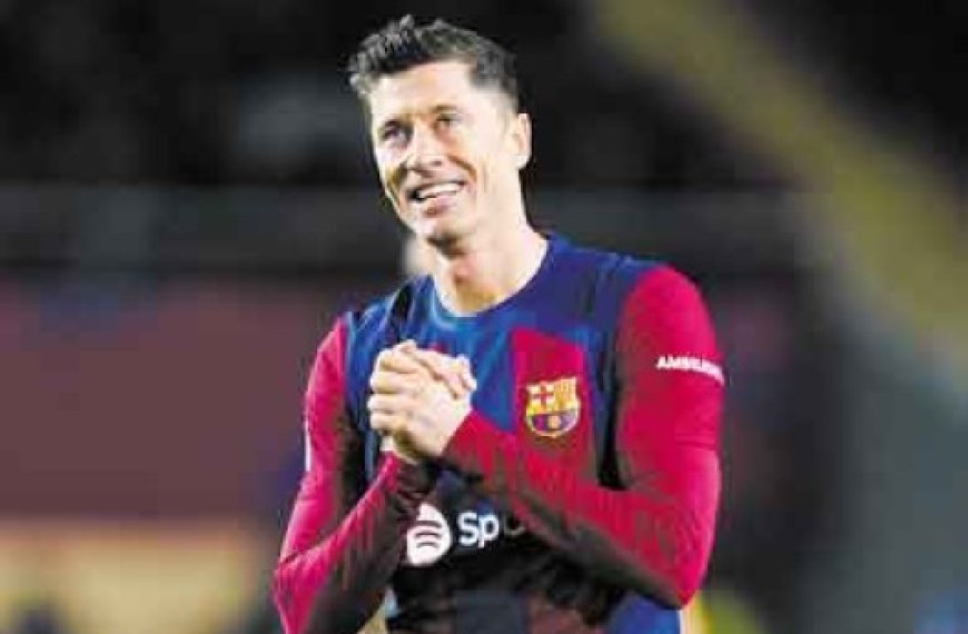 Championnat d’Espagne : Le Barça s’en sort à Valence grâce à un doublé de Lewandowski