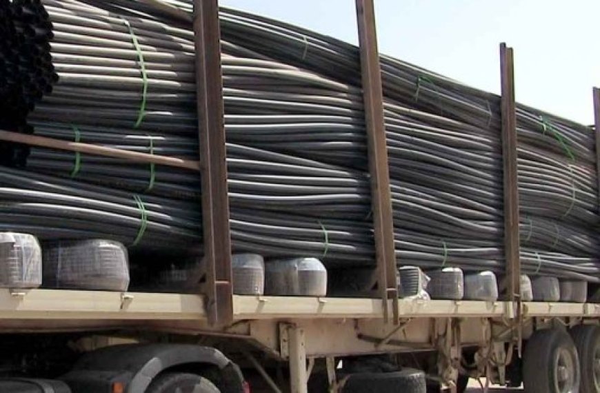 Sidi Bel Abbès : Exportation de tubes de polyéthylène vers la Mauritanie