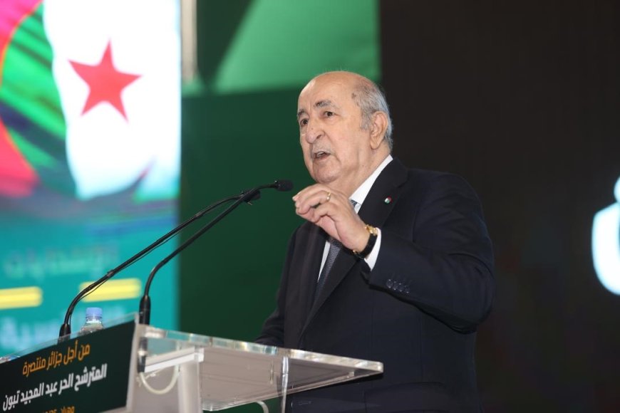 Présidentielle : Abdelmadjid Tebboune s’engage à créer 450.000 emplois