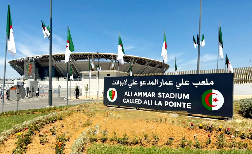 Le stade Ali AMMAR dit Ali la Pointe de Douéra homologué par la CAF