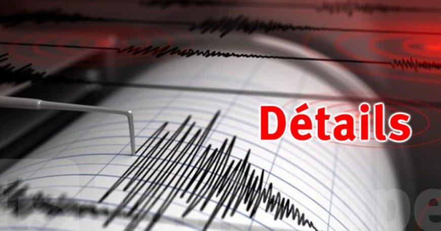 Séisme en Algérie : Une secousse tellurique d’une magnitude de 3,2 secoue cette wilaya ce 30 août