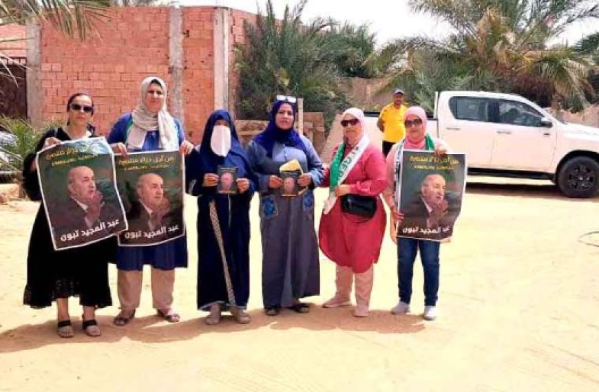 Les femmes mobilisées dans plusieurs quartiers de la ville : Campagne électorale inclusive en faveur de Tebboune à Ouargla