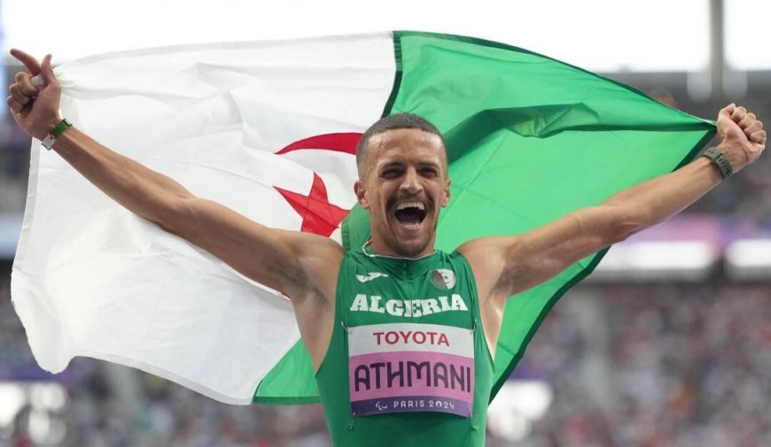 Jeux paralympiques-2024: Athmani en or vise une deuxième médaille