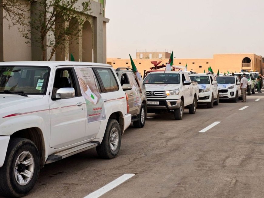 Présidentielle: départ des caravanes de bureaux itinérants vers les zones de Djanet et Tindouf