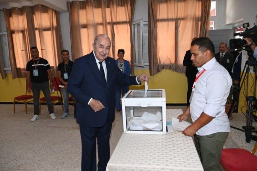 Abdelmadjid Tebboune à l’issue du vote :  «Je souhaite que l’Algérie soit toujours triomphante»