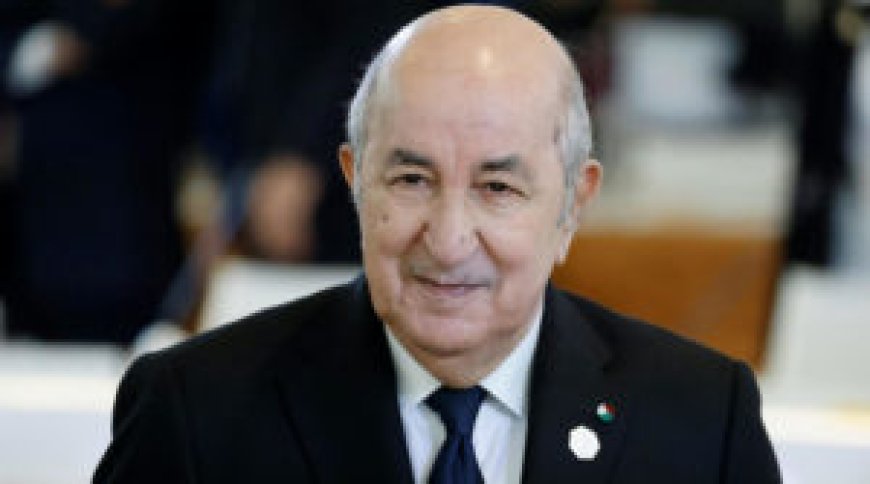 Abdelmadjid Tebboune réélu président de la République pour un second mandat