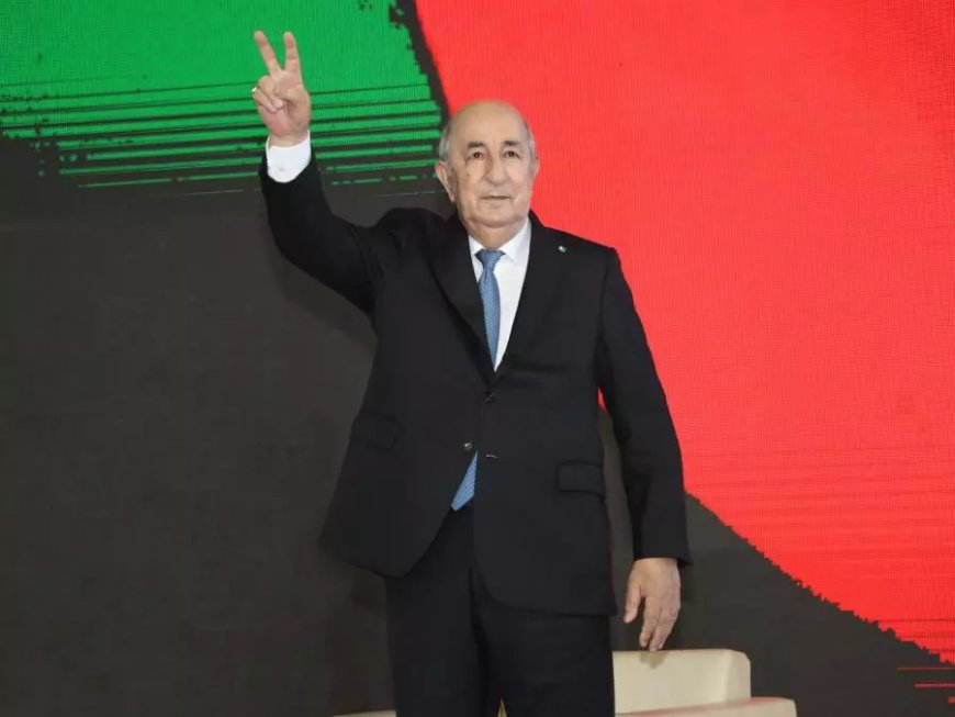 Présidentielle 2024 : Abdelmadjid Tebboune réélu pour un second mandat