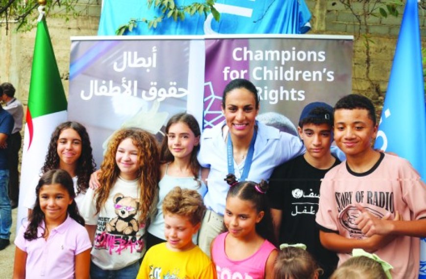 Désignée ambassadrice pour les droits des enfants : Imane Khelif honorée par Unicef Algérie