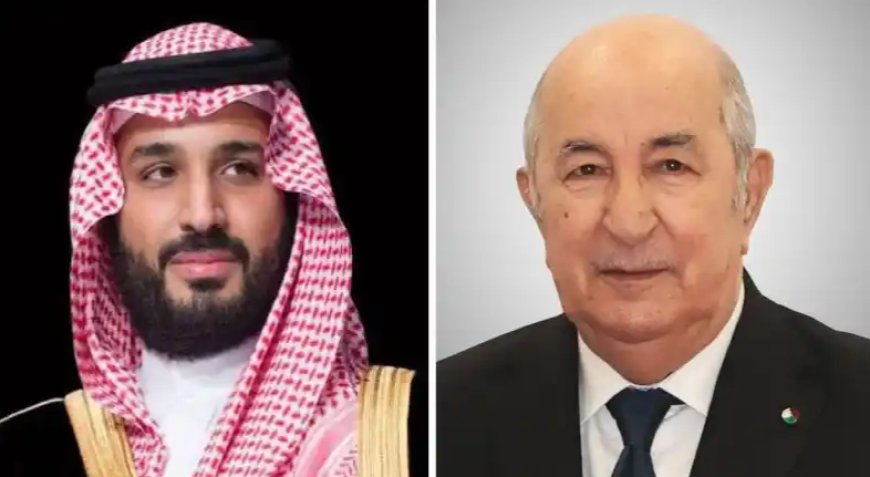 Le président Tebboune reçoit un appel téléphonique de Mohammed Ben Salman