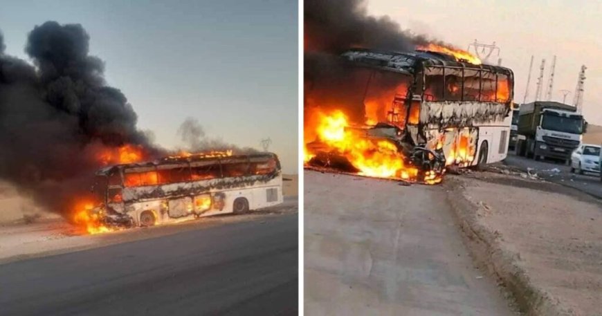 Douleur immense à Touggourt : un terrible accident fait 7 morts carbonisés, dont des enfants