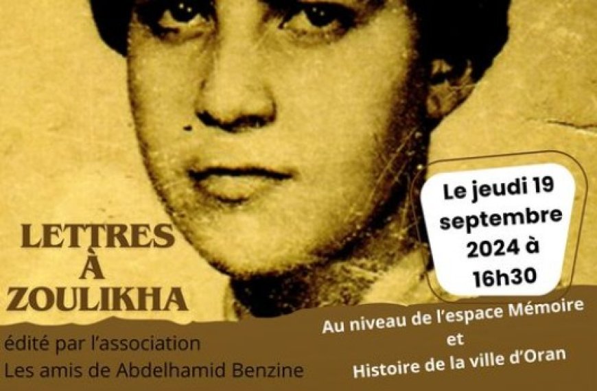 Rencontre sur le parcours de la moudjahida et femme de lettres : Zoulikha Benzine, une battante «au tempérament rassembleur»