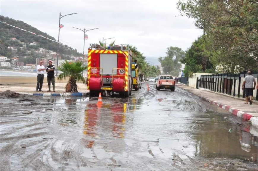 Skikda : Intempéries : Les pompiers en alerte