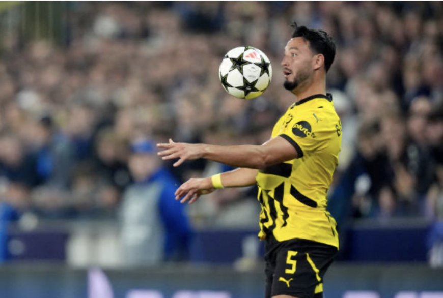 UEFA CL : Titulaire, Bensebaïni voit Dortmund l'emporter