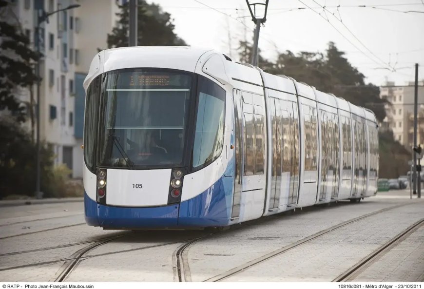 Tramway d’Alger: Reprise du service après un arrêt partiel ce matin