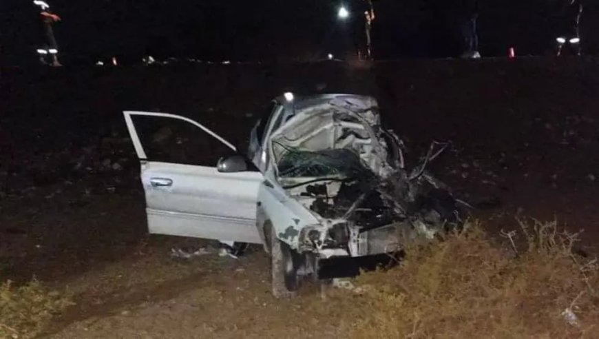 Accident de la route : trois morts et  cinq blessés à Biskra