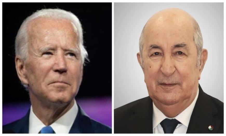 Le président américain Joe Biden félicite le président Tebboune pour sa réélection pour un second mandat