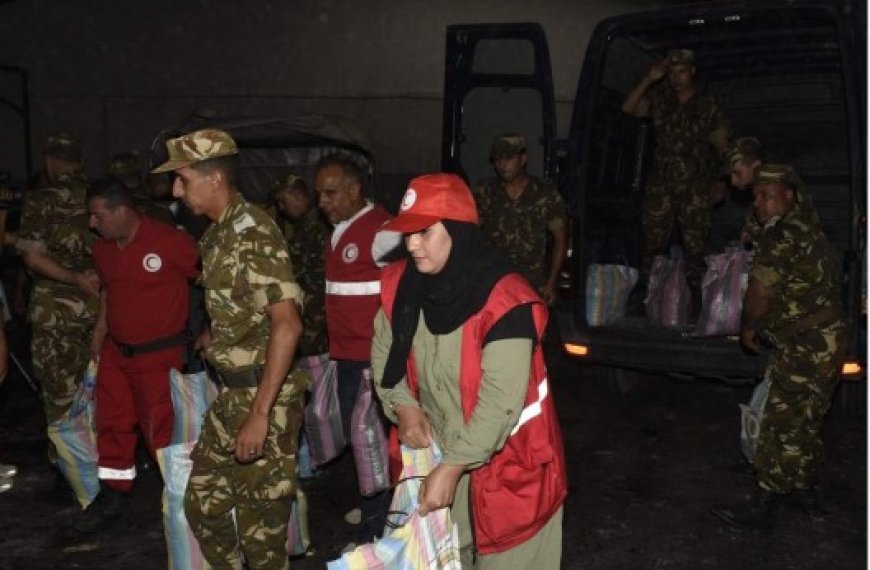 Aïn Témouchent : Solidarité avec les sinistrés de Bechar et Naâma