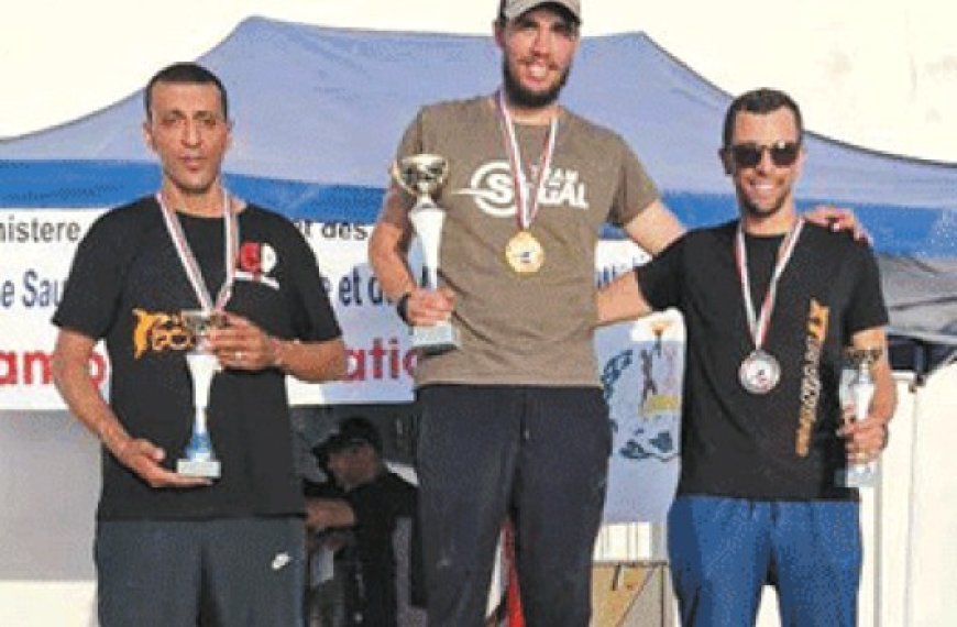 Championnat d’Algérie de pêche sportive en apnée : Victoire de Benbouaziz Omar