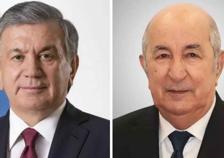 Le président d’Ouzbékistan félicite le président Tebboune pour sa réélection pour un second mandat