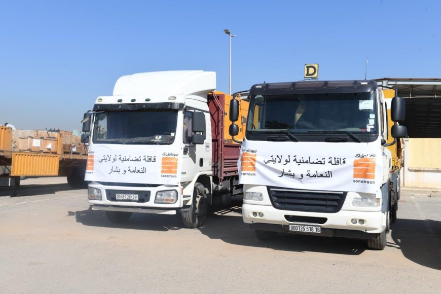 Inondations au Sud : Sonatrach lance une caravane de solidarité au profit des sinistrés à Béchar et Nâama