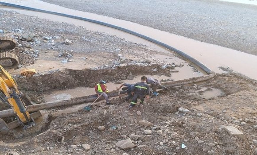 Inondations au sud : remise en service des systèmes de distribution d’eau potable dans 11 wilayas