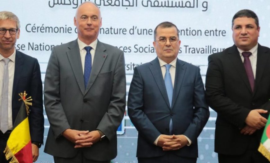 Algérie-Belgique: signature d’un accord de partenariat en matière de prise en charge médicale