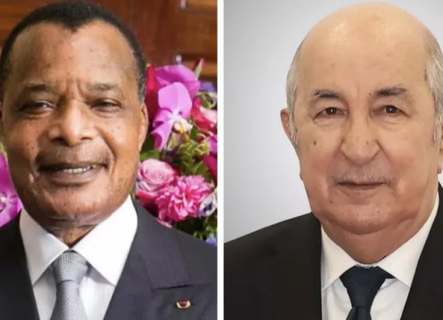 Le président du Congo félicite le président Tebboune pour sa réélection pour un second mandat