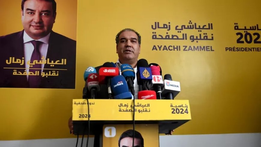 Le candidat à la présidentielle tunisienne, Ayachi Zammel, condamné à 12 ans de prison