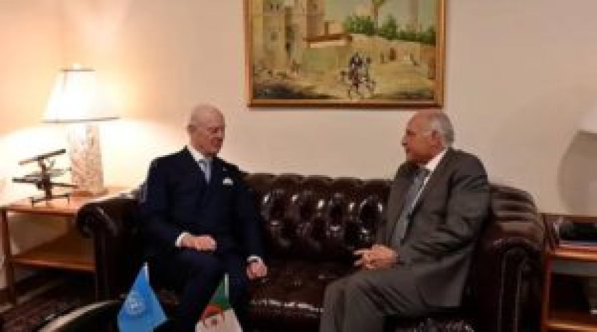 Attaf rencontre De Mistura : «Le conflit ne peut être réglé qu’entre le Maroc et le Front Polisario»